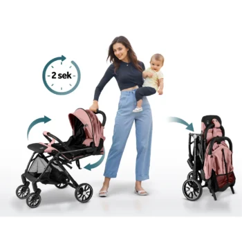 Dječja Kolica Nukido Paseo Rose 2