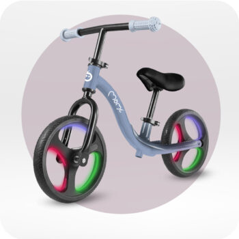 Dječji Bicikl Guralica Momi Isoka Led Blue 5