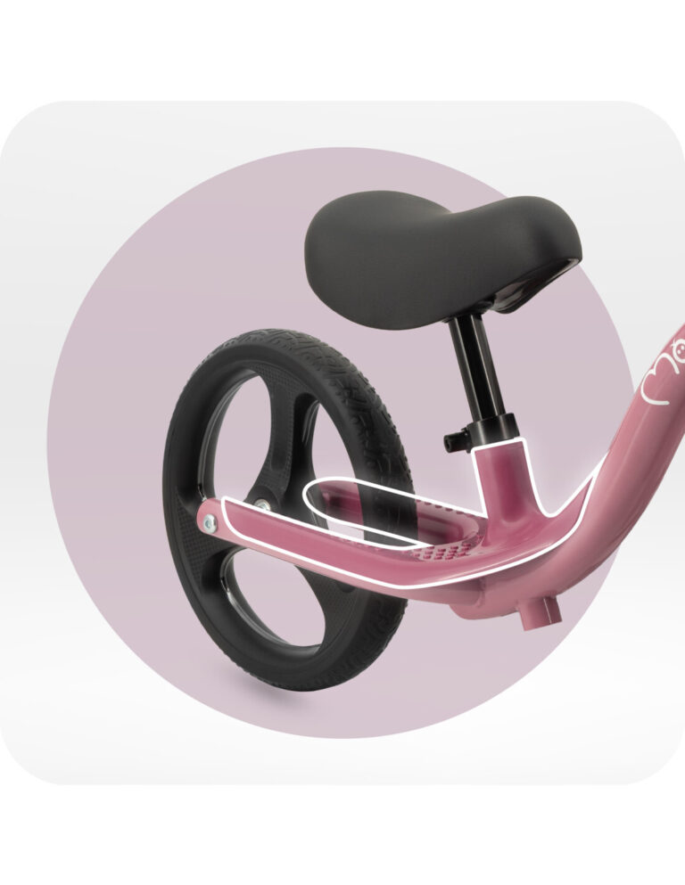 Dječji Bicikl Guralica Momi Isoka Led Pink 6