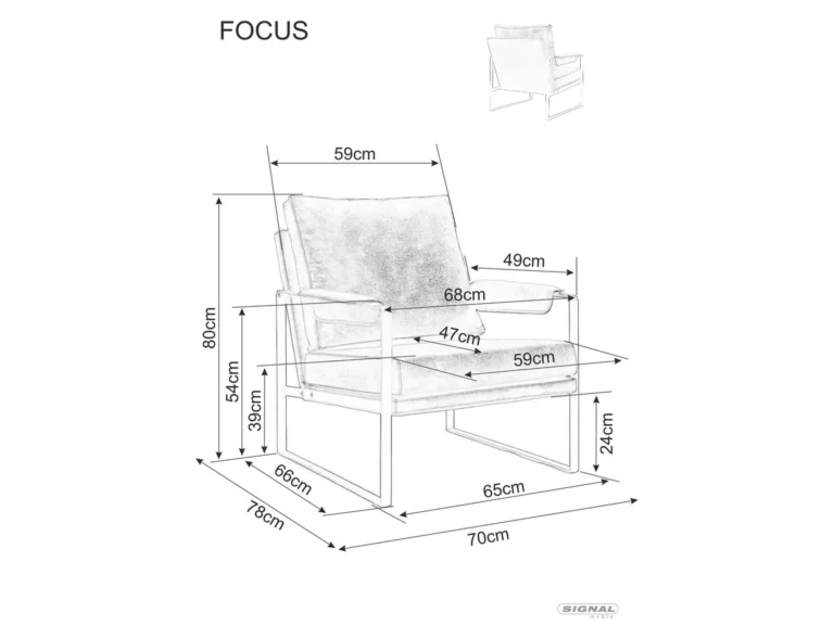Fotelja Focus Buffalo 2
