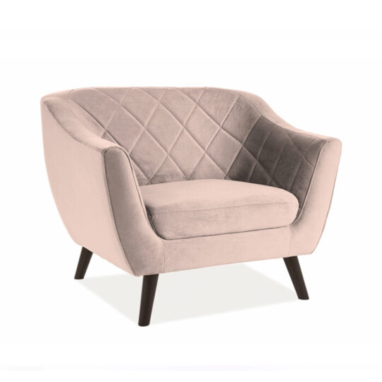 Fotelja Molly Velvet Rose