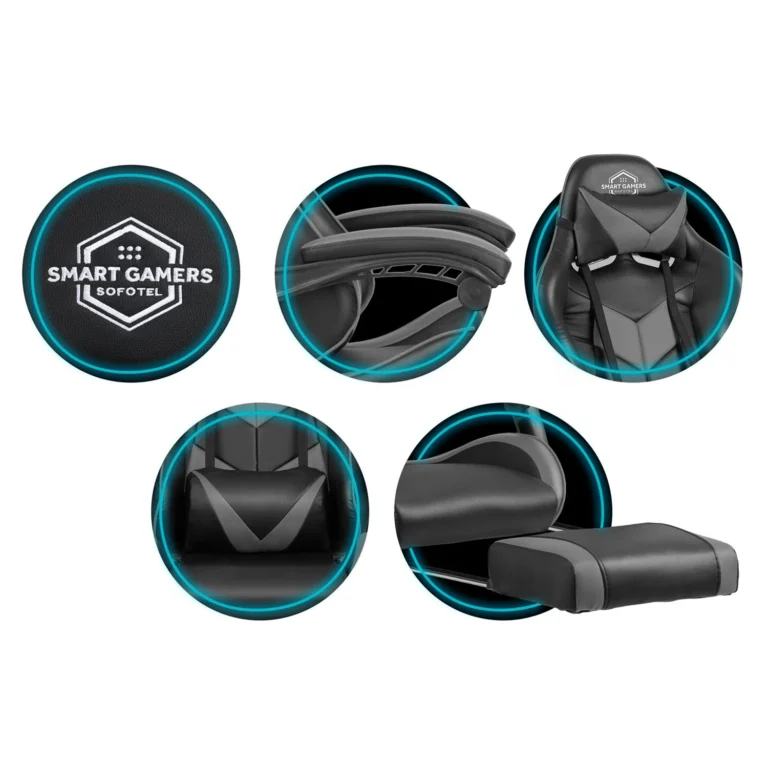 Gaming Stolica Cerber Black 7