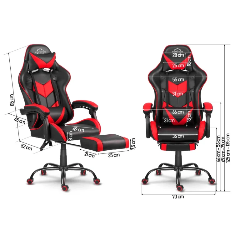 Gaming Stolica Cerber Red 11