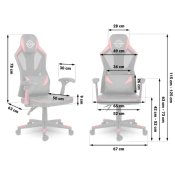 Gaming Stolica Shiro 14