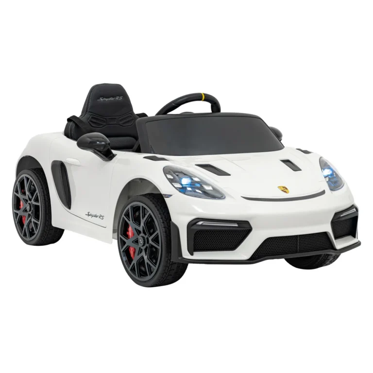 Porsche 718 Spyder Rs Bijeli Auto Na Akumulator 2