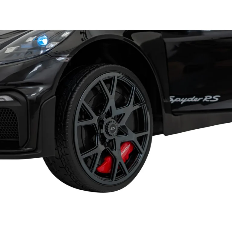 Porsche 718 Spyder Rs Crni Auto Na Akumulator 11