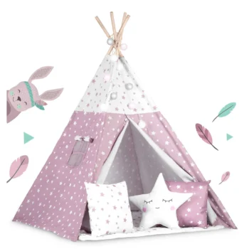 Šator Teepe Rose Ricokids + Dva Jastuka 1