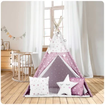 Šator Teepe Rose Ricokids + Dva Jastuka 14