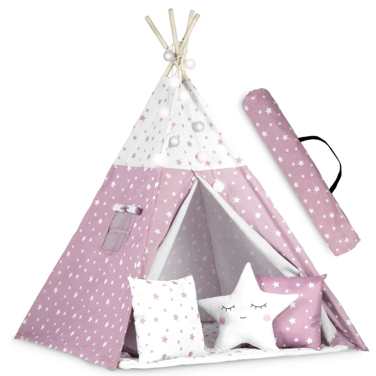 Šator Teepe Rose Ricokids + Dva Jastuka 4