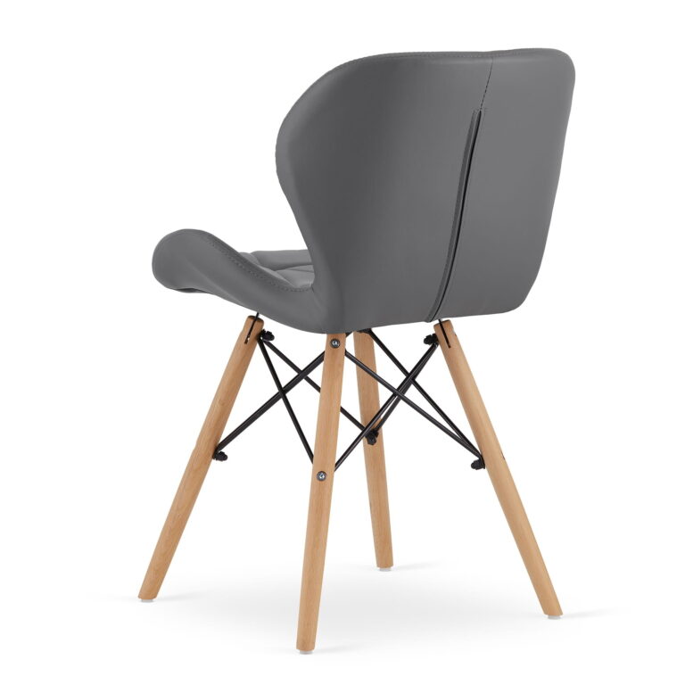 Stolica Lago Graphite Leather 3