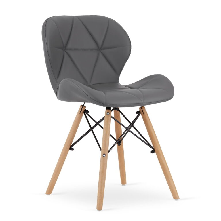 Stolica Lago Graphite Leather