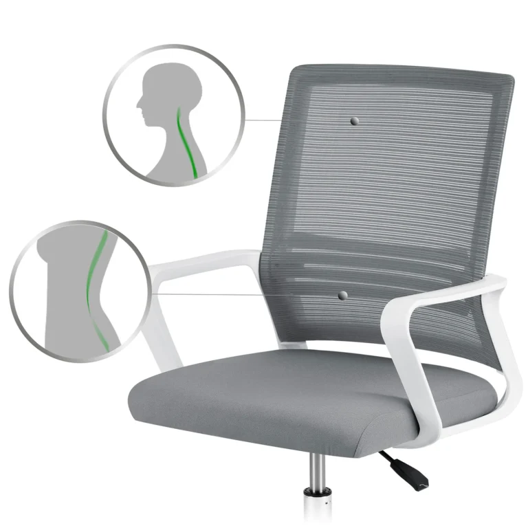 Uredska Stolica Corta White 8