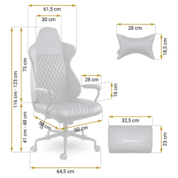 Uredska Stolica Werona Diamond 11
