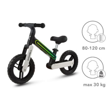 Dječja Bicikl Guralice Bez Pedala Suno Blackwhite 4