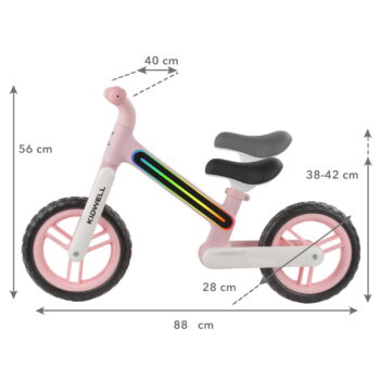 Dječja Bicikl Guralice Bez Pedala Suno Rose 7