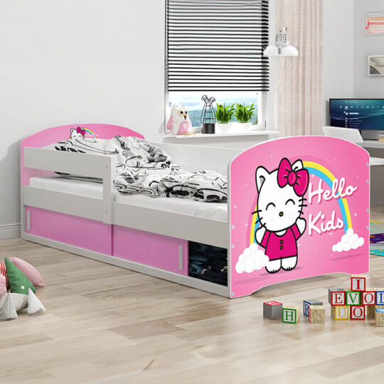 Dječji Krevet Hello Kids 160x80cm White