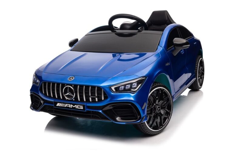 Mercedes Cla 45s Plava Lakirana Auto Na Akumulator 8