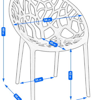 Vrtna Stolica Albero Terracota 3