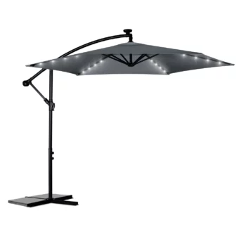 Vrtni Suncobran S Rasvjetom 350cm Plonos 8