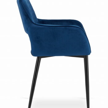 Stolica Amalfi Blue Velvet 2