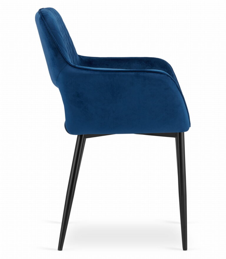 Stolica Amalfi Blue Velvet 2