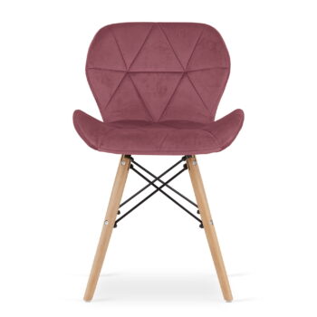Stolica Lago Velvet Rose 1