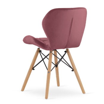 Stolica Lago Velvet Rose 3
