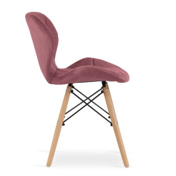 Stolica Lago Velvet Rose 4