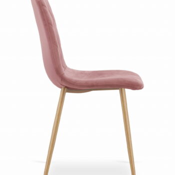 Stolica Turin Velvet Rose 4