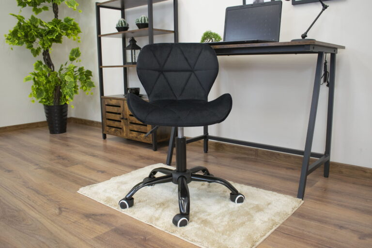 Uredska Stolica Noto Black Velvet 7