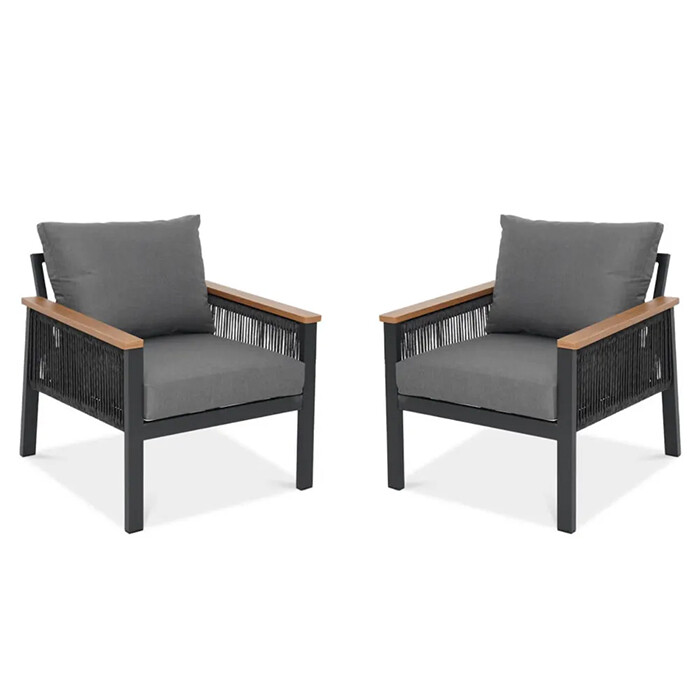 Set Od 2 Vrtne Stolice Ascona