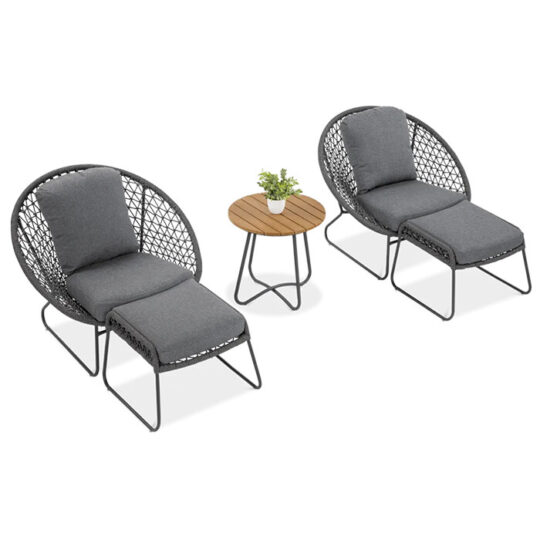 Vrtna Garnitura Amanti Duo Grey