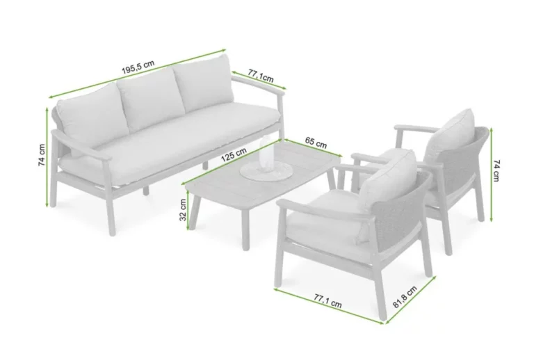 Vrtna Garnitura Dover Caffe 11