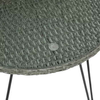 Vrtna Garnitura Kubu Grey 9