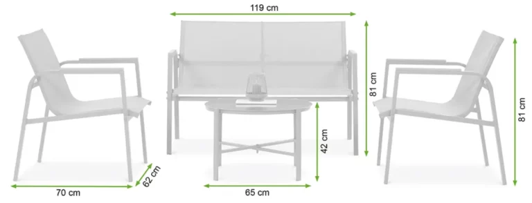 Vrtna Garnitura Mango Advanced Lime 9