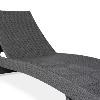 Vrtna Ležaljka Wave Dark Grey 1