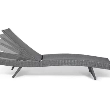 Vrtna Ležaljka Wave Dark Grey 2