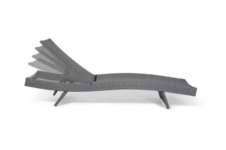 Vrtna Ležaljka Wave Dark Grey 2