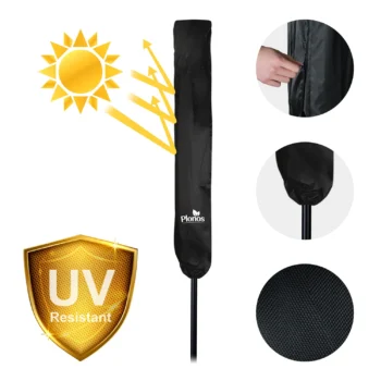 Vrtni Suncobran Basic Grey Plonos 4