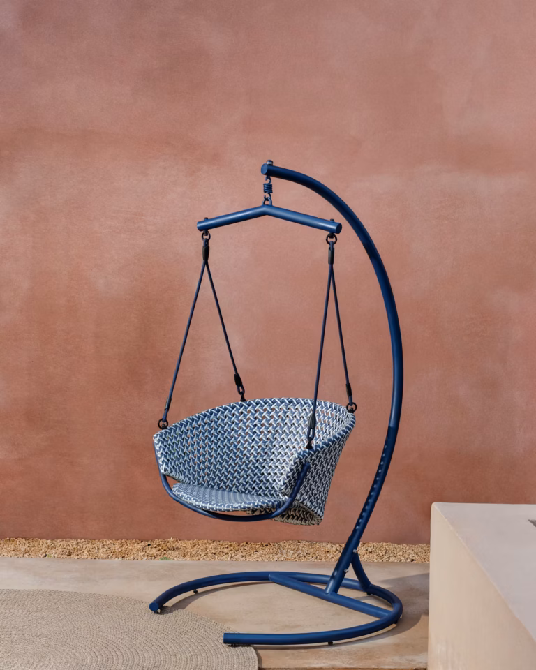 Viseća Fotelja Saliga Premium Velvet Blue 1