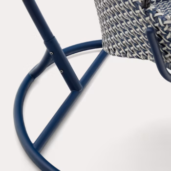 Viseća Fotelja Saliga Premium Velvet Blue 6