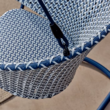 Viseća Fotelja Saliga Premium Velvet Blue 7