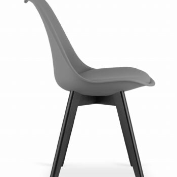 Stolica Mark Grey On Black 4