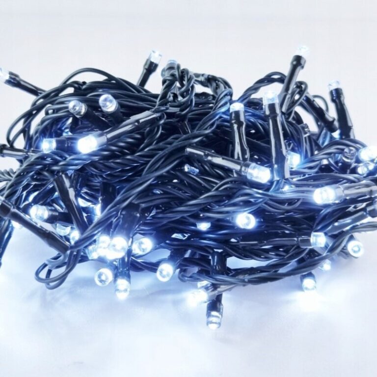 Božićne Lampice Unutarnje Vanjske 100 Led Bijela 5