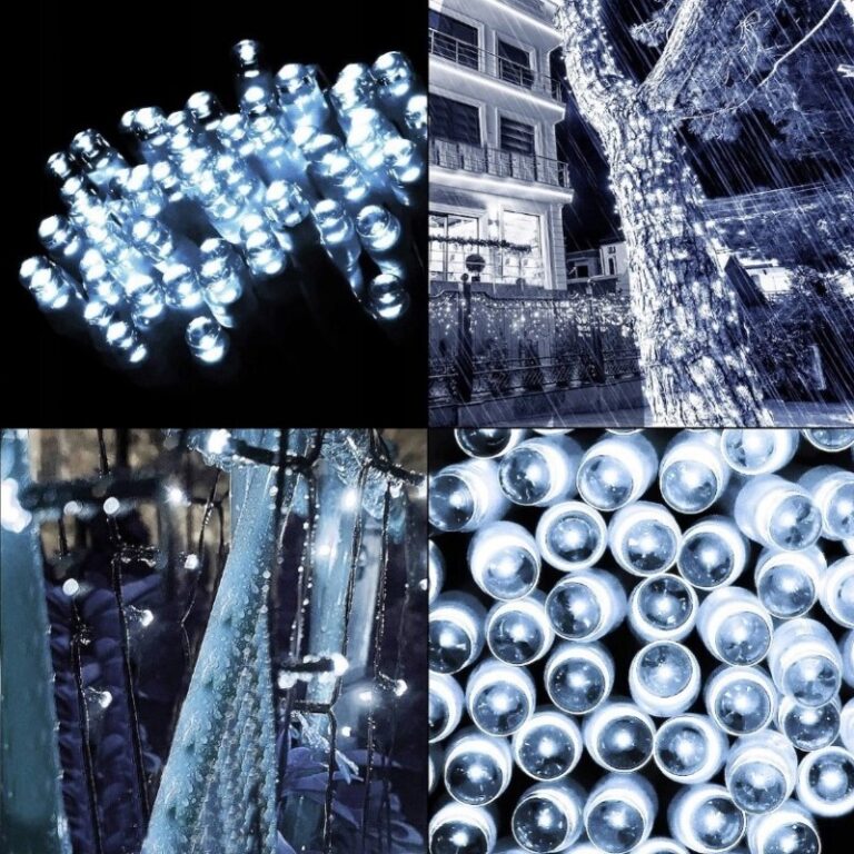 Božićne Lampice Unutarnje Vanjske 200 Led Bijela 1 2