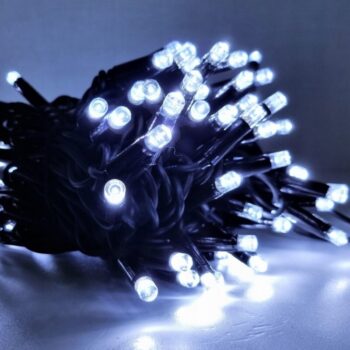 Božićne Lampice Unutarnje Vanjske 200 Led Bijela 1 4