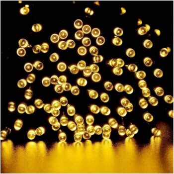 Božićne Lampice Unutarnje Vanjske 200 Led Toplo Bijela 1