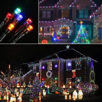 Božićne Lampice Unutarnje Vanjske 300 Led Multicolor 1 4