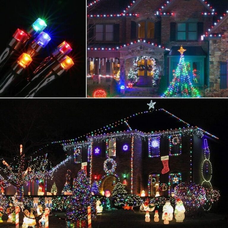 Božićne Lampice Unutarnje Vanjske 300 Led Multicolor 1 4