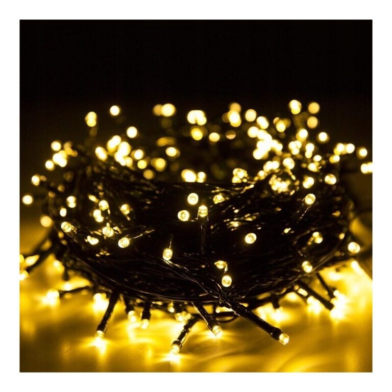 Božićne Lampice Unutarnje Vanjske 300 Led Toplo Bijela 4